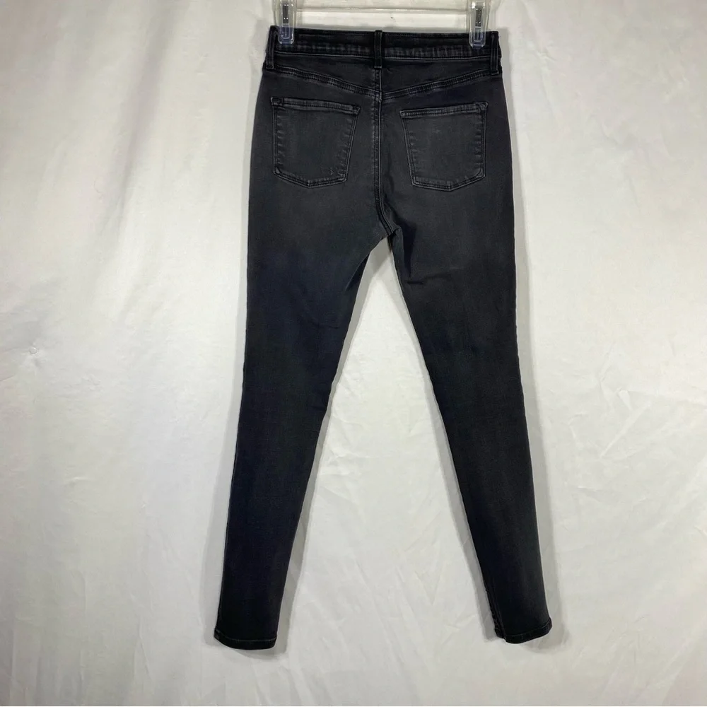 Old Navy Girl’s Rockstar Super Skinny Distressed Black Jeggings